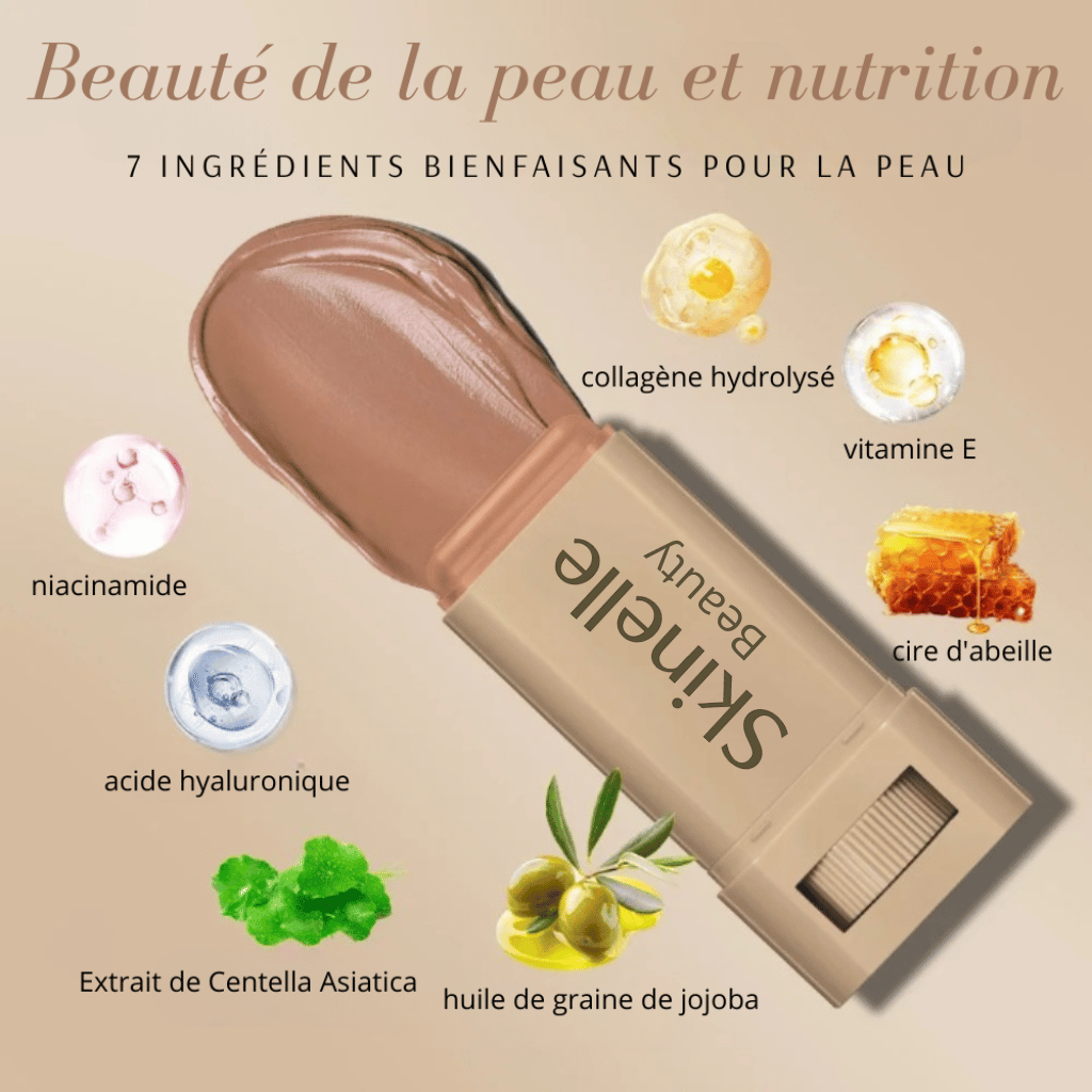 Skinellebeauty™ – Baume de Teint Sublimateur au Sérum